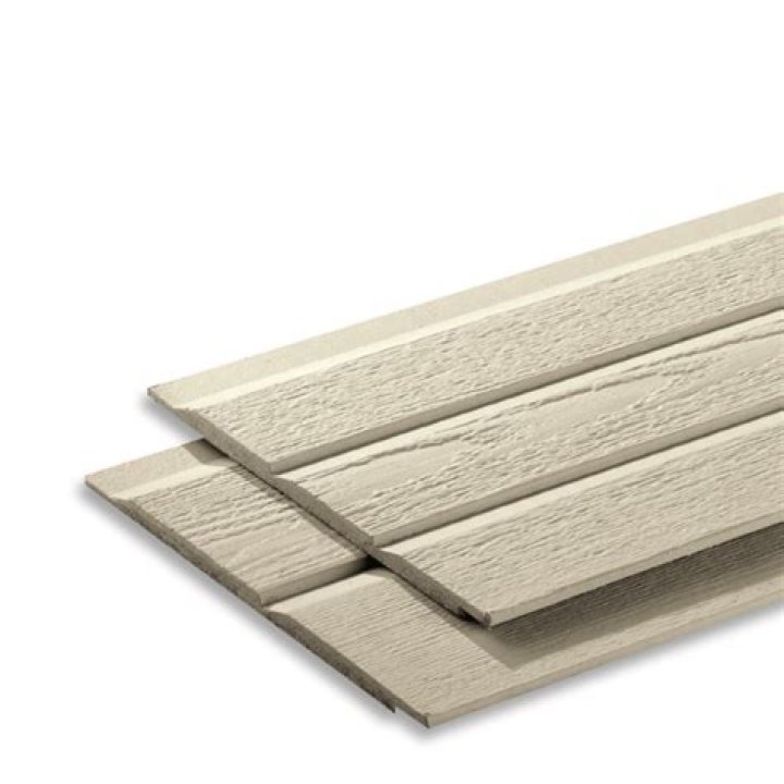 What is pressed board siding