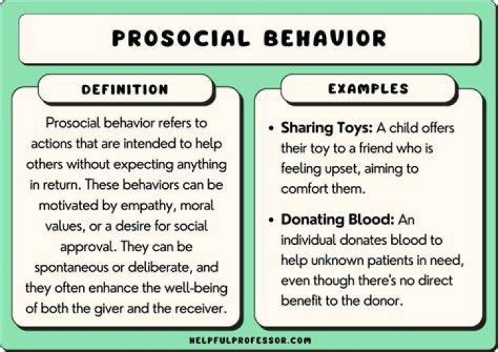 What is pro social Modelling