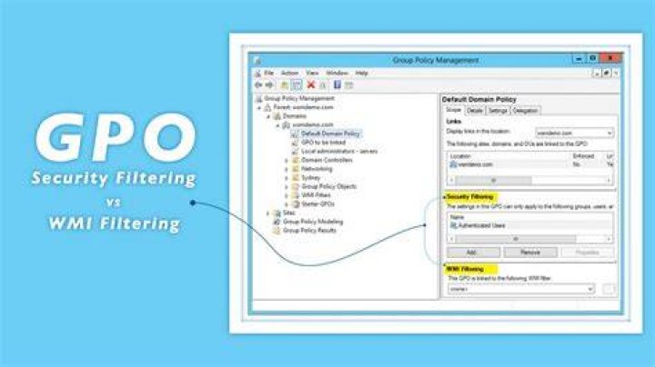 What is security filtering in GPO