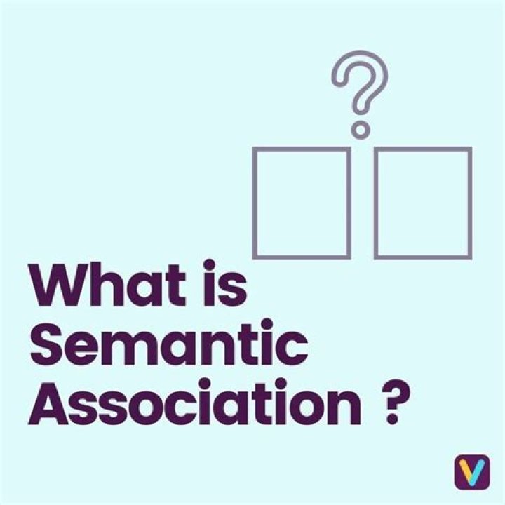 What is semantic association