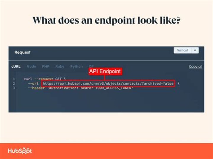 What is the endpoint for API