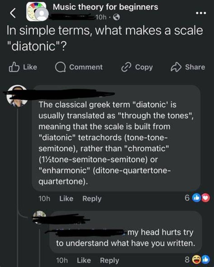 What makes a scale diatonic