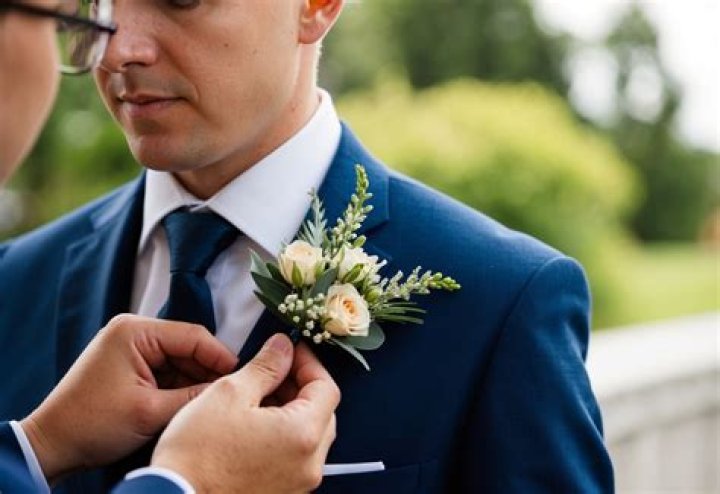 What side does corsage go on