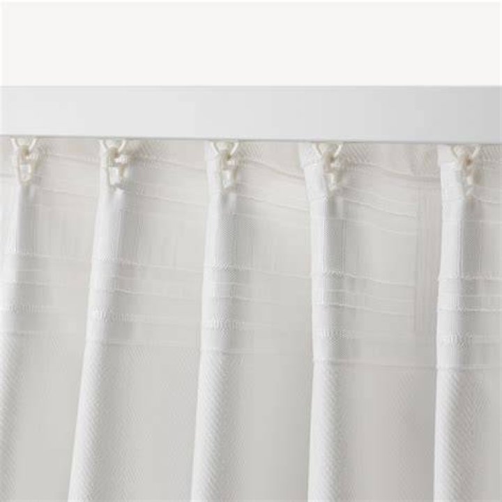 What size are Ikea curtains