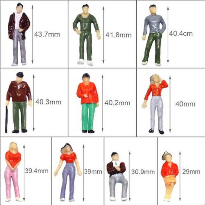 What size is O scale figures