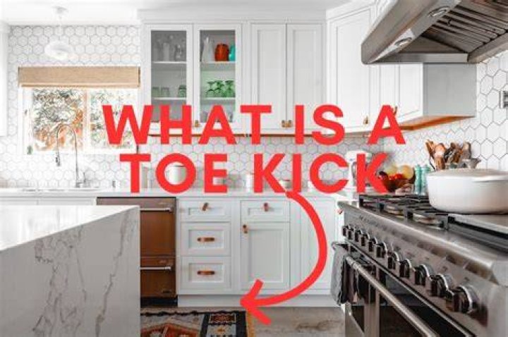 What size should toe kick be