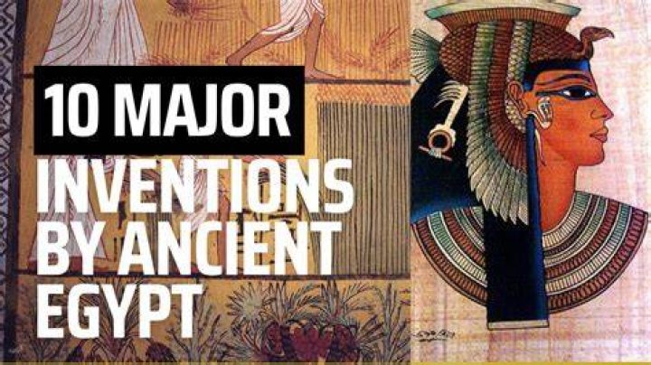 What things did Egypt invent