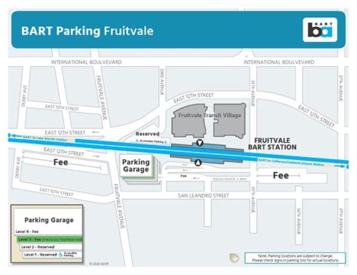 What time does Fruitvale BART parking fill up