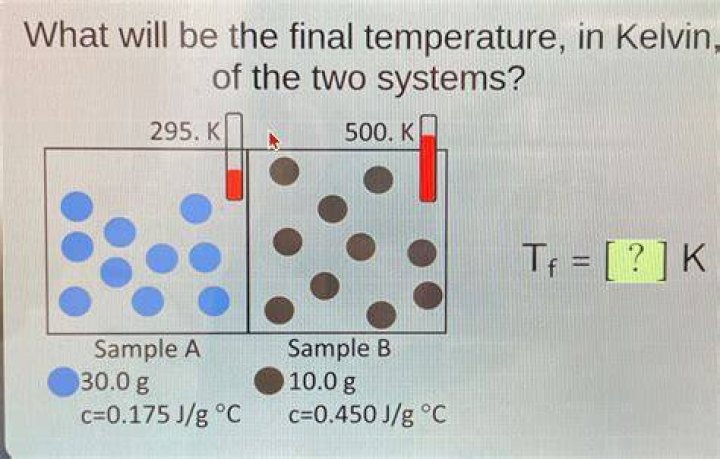 What will be the final temperature