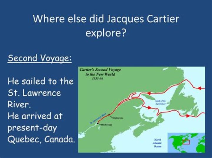 What years did Jacques Cartier explore