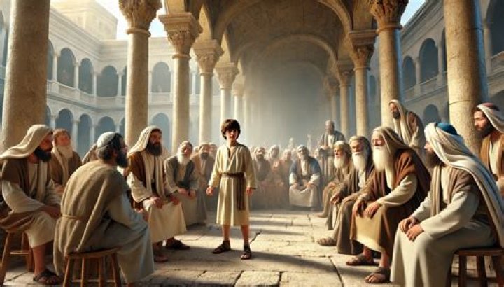 When did Jesus go to temple