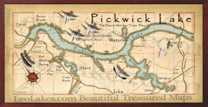 When was Pickwick Lake built