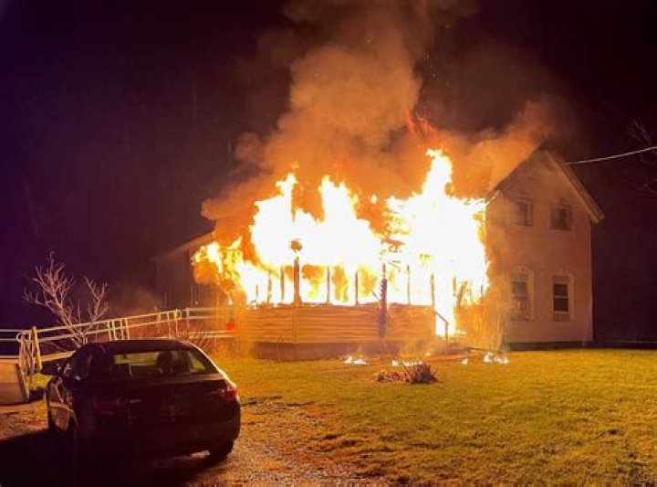 When was the fire in Redding