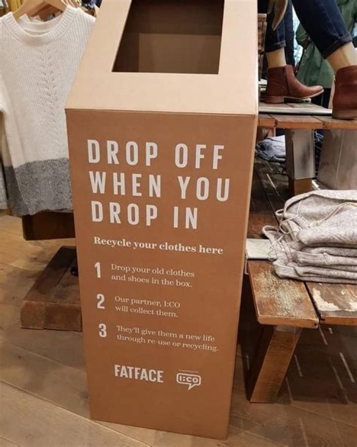 Where can I drop old clothes