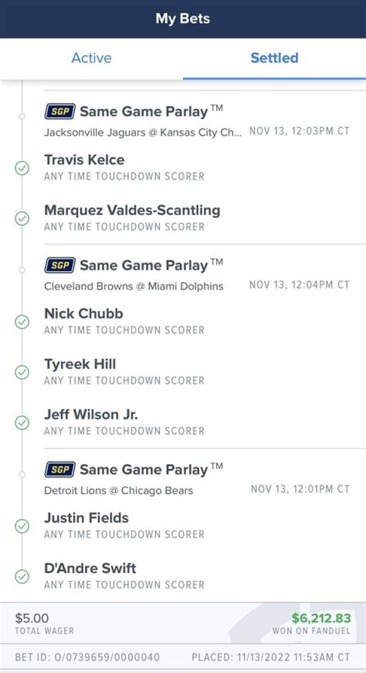 Where can I parlay prop bets