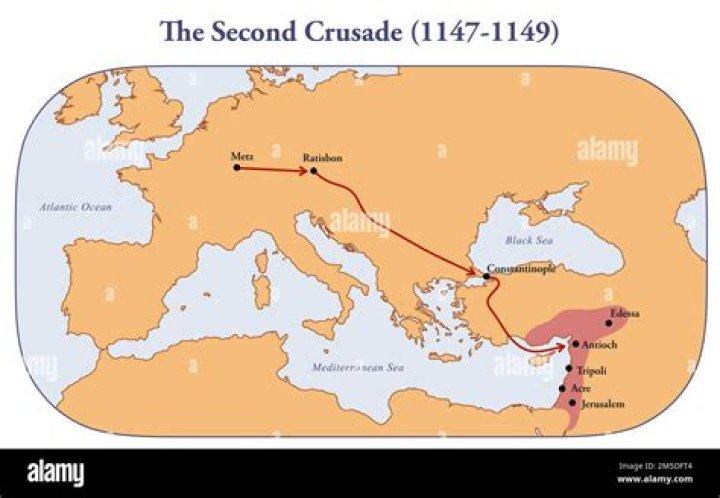 Where was the second crusade