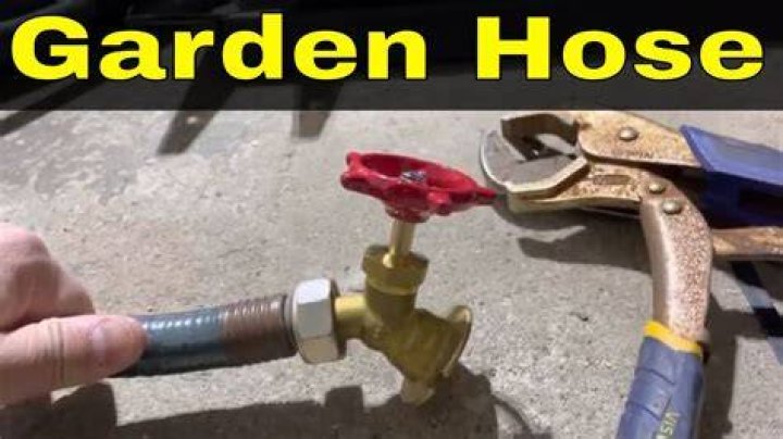 Which way do you turn a hose