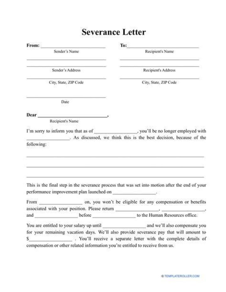 Who qualifies for severance