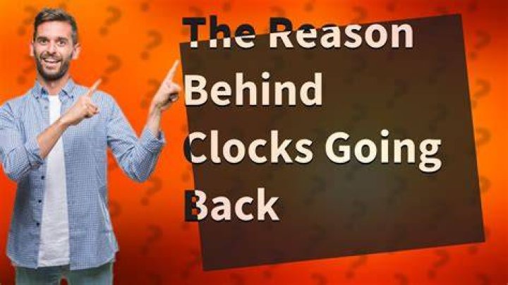 Why do clocks tick backwards