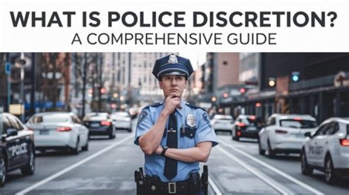 Why do police use discretion