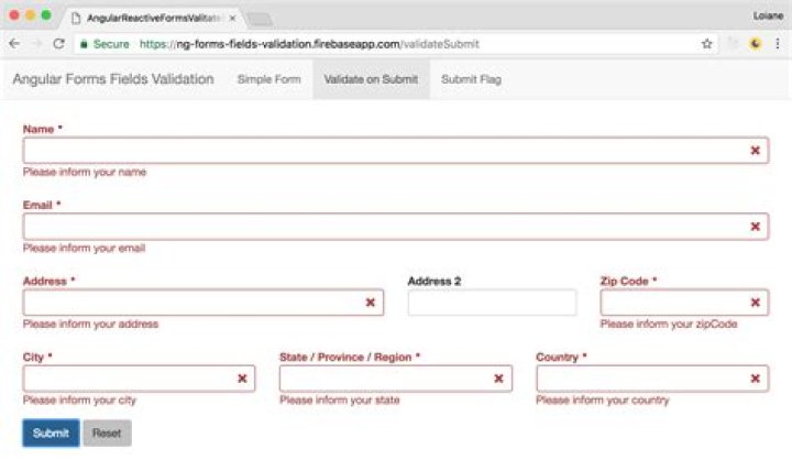 Why do we use reactive forms