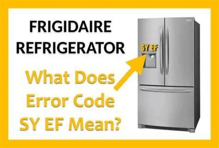 Why does my fridge say 5y EF