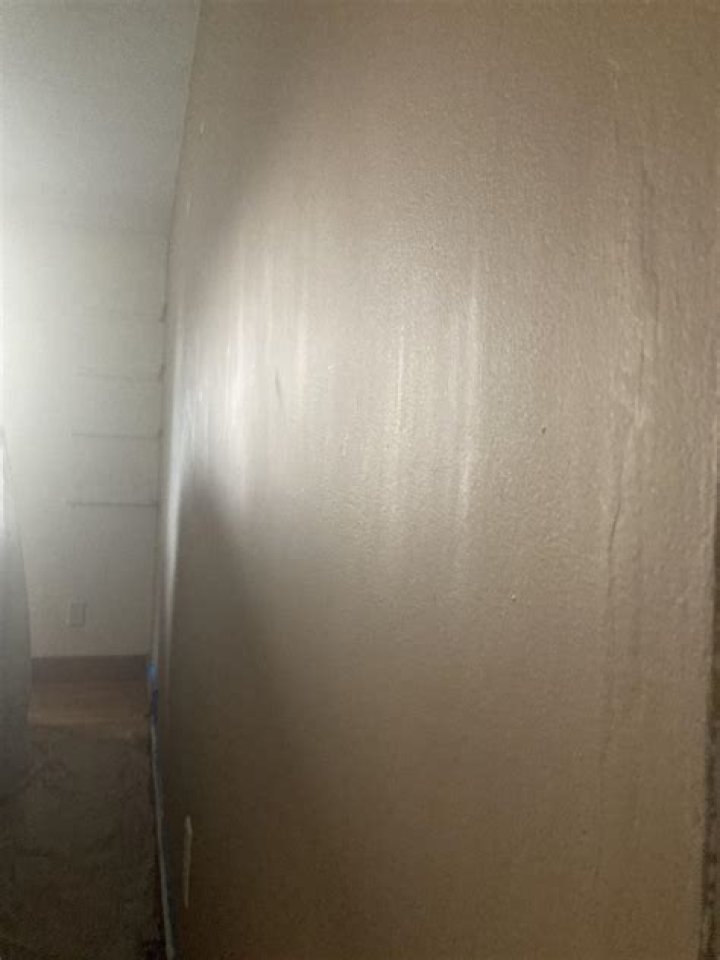 Why does my wall feel sticky