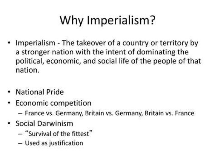 Why is imperialism important