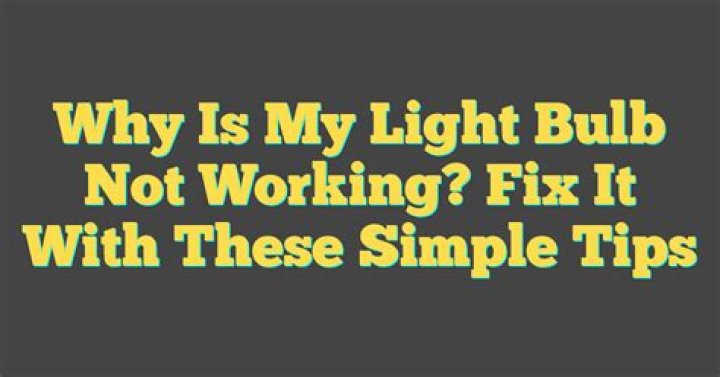 Why is my light bulb ringing