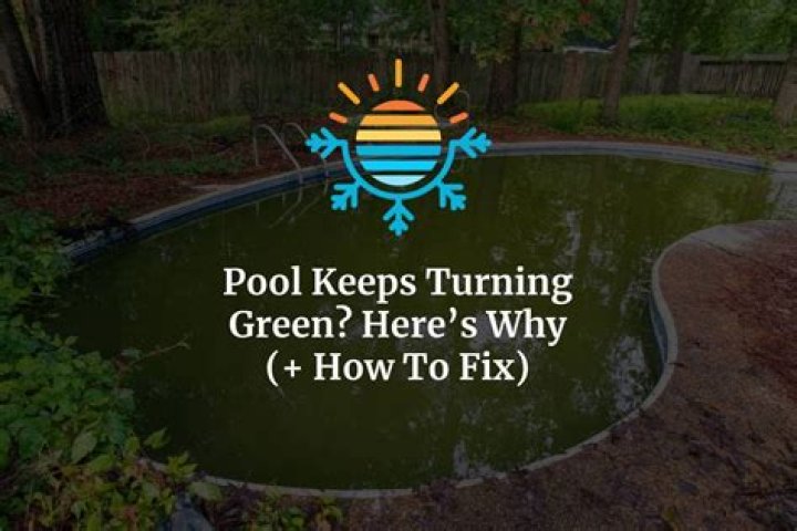 Why is my pool turning green