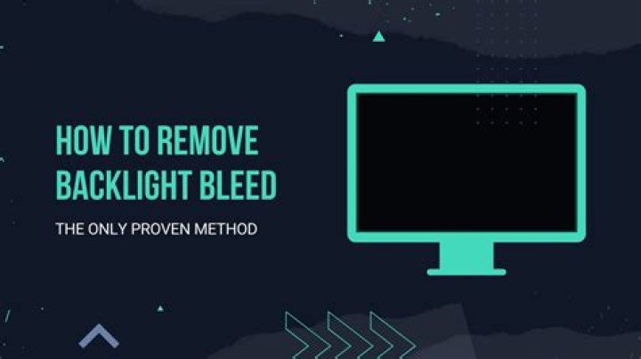 Will backlight bleed go away